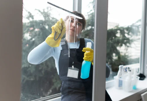 Nettoyage de vitres intérieures et extérieures à Sernhac